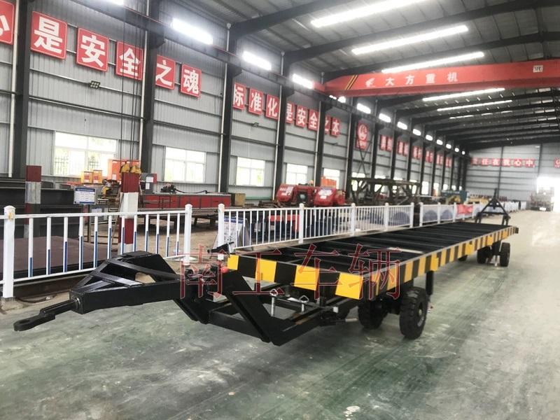 10吨骨架乐鱼（中国） 双牵引集装箱用全挂车
