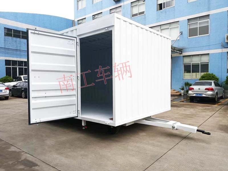 3吨箱式乐鱼（中国）无动力全挂车