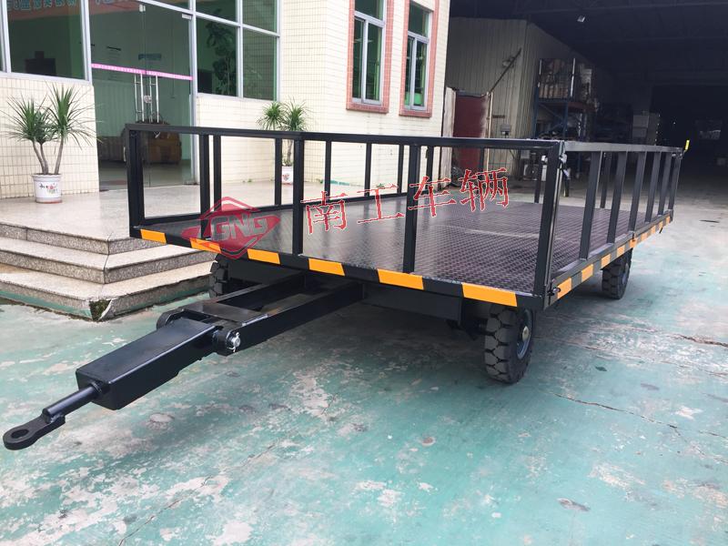 无动力叉车牵引6吨护栏型乐鱼（中国）黑色