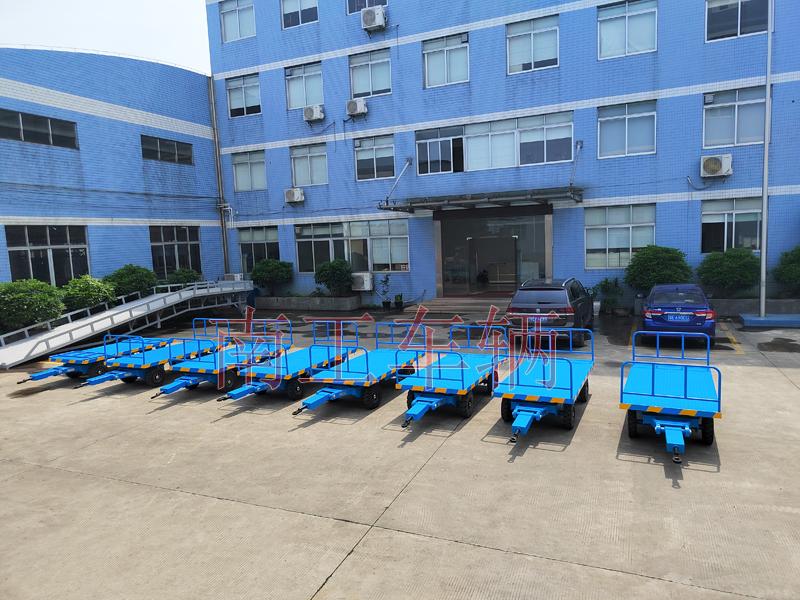 3吨无动力牵引乐鱼（中国）组前后可拆护栏