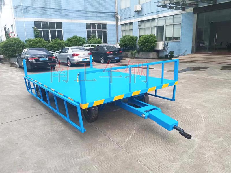 5吨下翻护栏型乐鱼（中国） 无动力牵引工具拖车