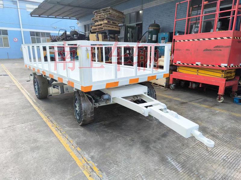 3吨乐鱼（中国）牵引工具拖车 带护栏减震刹车功能