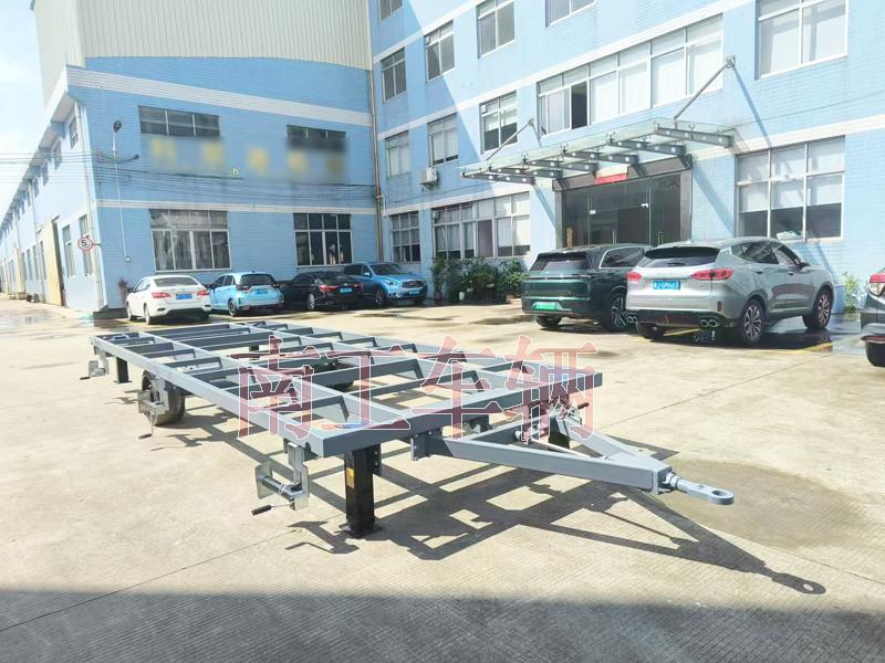 7吨骨架式ATV乐鱼（中国） 2轮灰色工具拖车