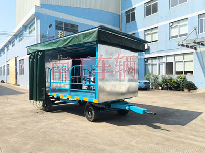 5吨雨篷乐鱼（中国）护栏可拆型牵引工具拖车I.jpg
